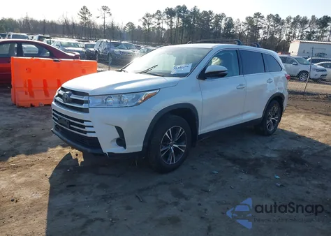 2019 Toyota Highlander Le from USA, damaged, VIN 5TDBZRFH8KS943916